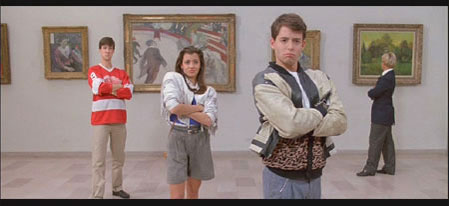 Ferris, Cameron e Sloane no Art Institute of Chicago